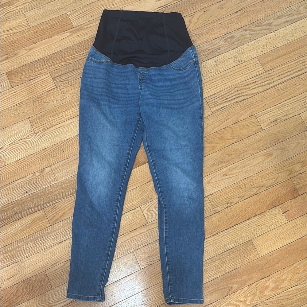 Women's Blue Maternity Jeans